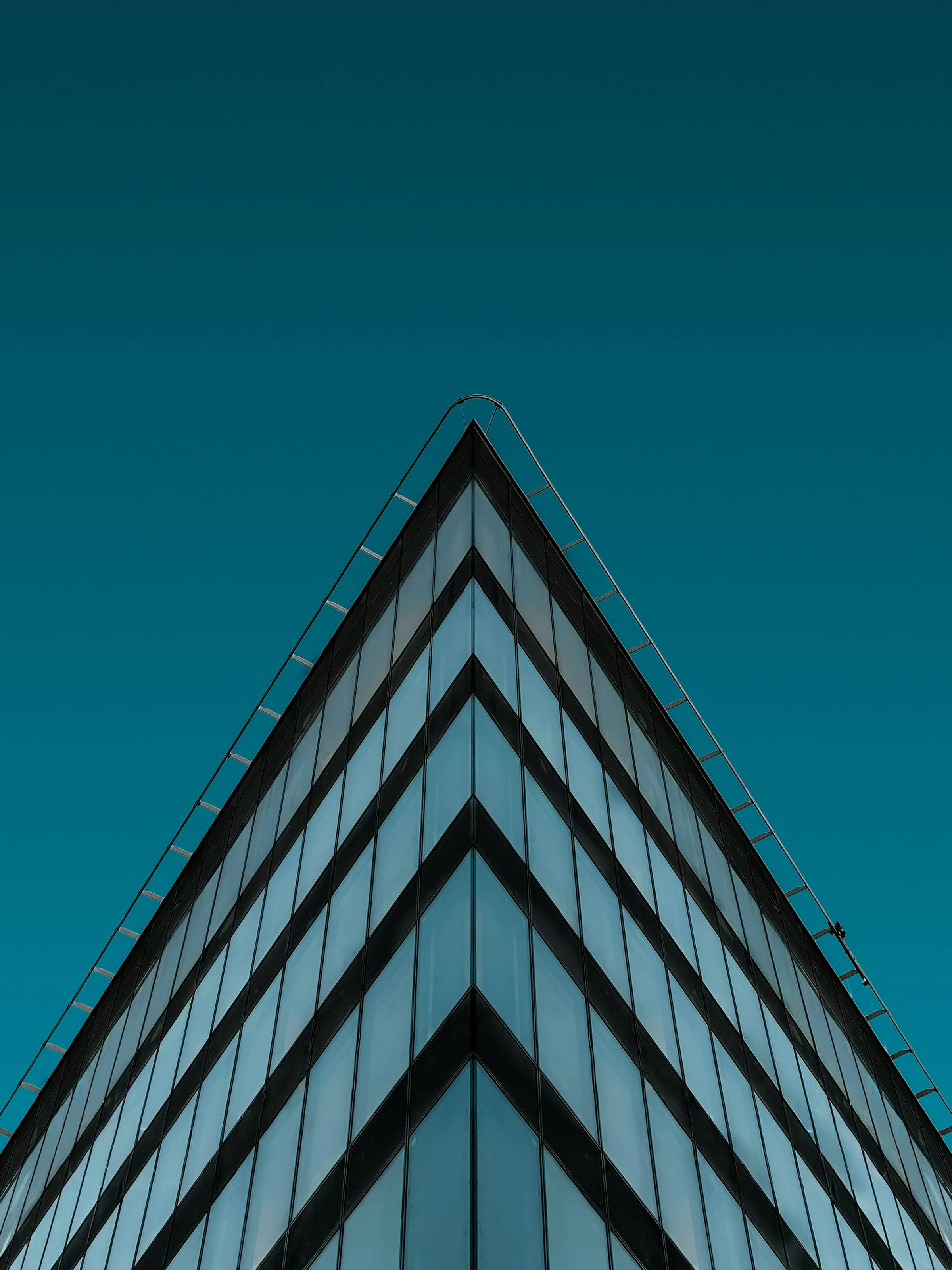 Modern commercial building exterior